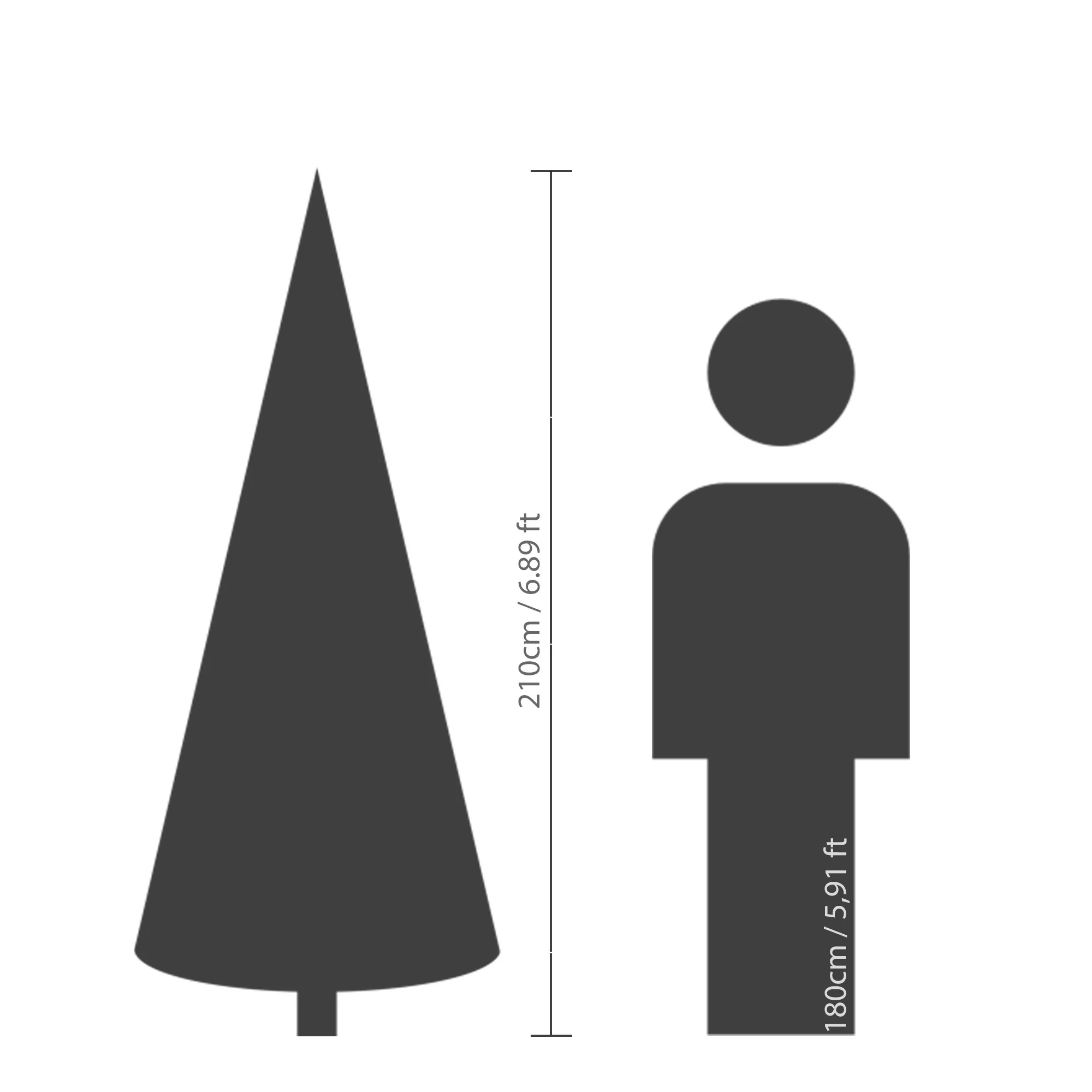 Everlands Snowy Grandis Fir Artificial Christmas Tree - Image 7