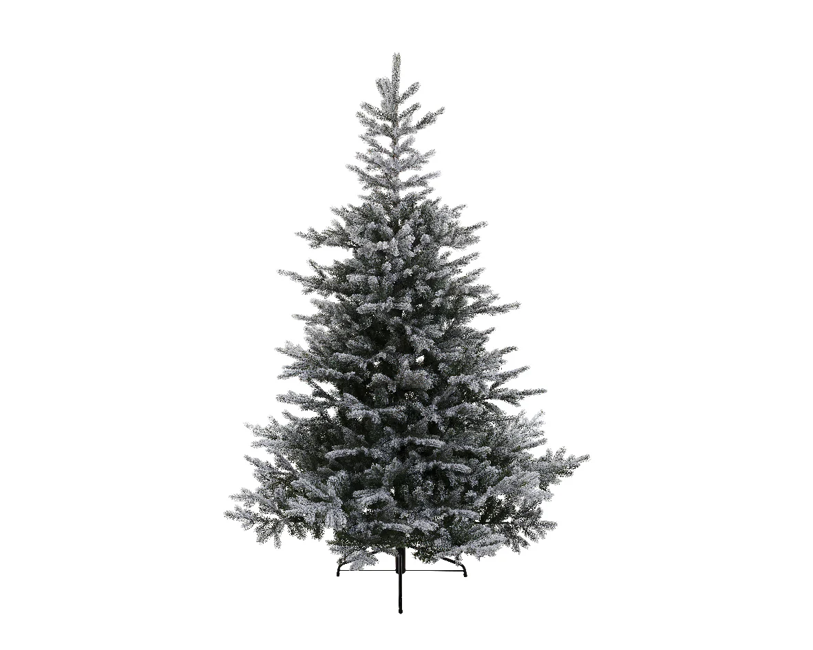 Everlands Snowy Grandis Fir Artificial Christmas Tree - Image 8