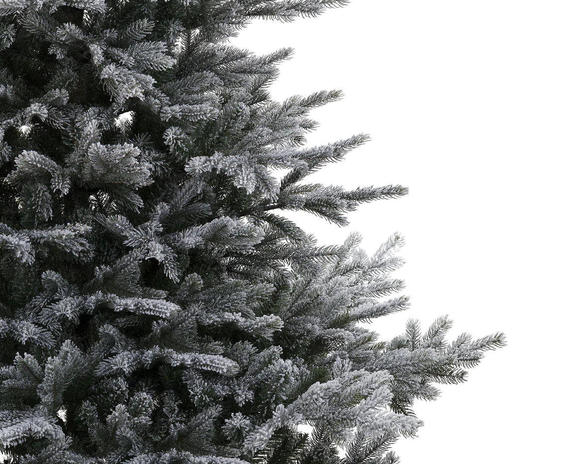Everlands Snowy Grandis Fir Artificial Christmas Tree - Image 9