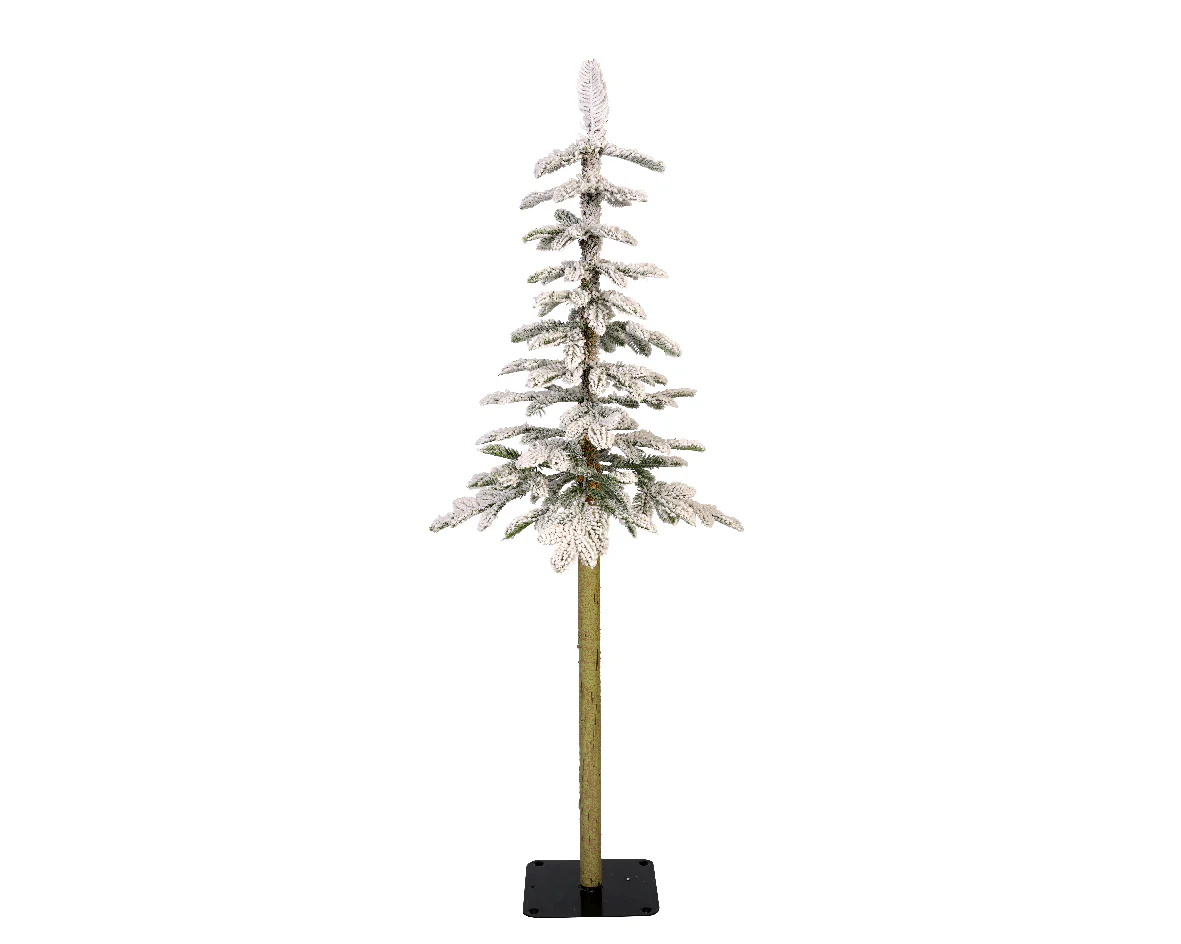 Everlands Snowy Alpine Fir Artificial Christmas Tree - Image 6