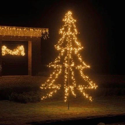 Kaemingk - 3m LED Light Up Outdoor Christmas Tree - 600 LEDs - Image 7