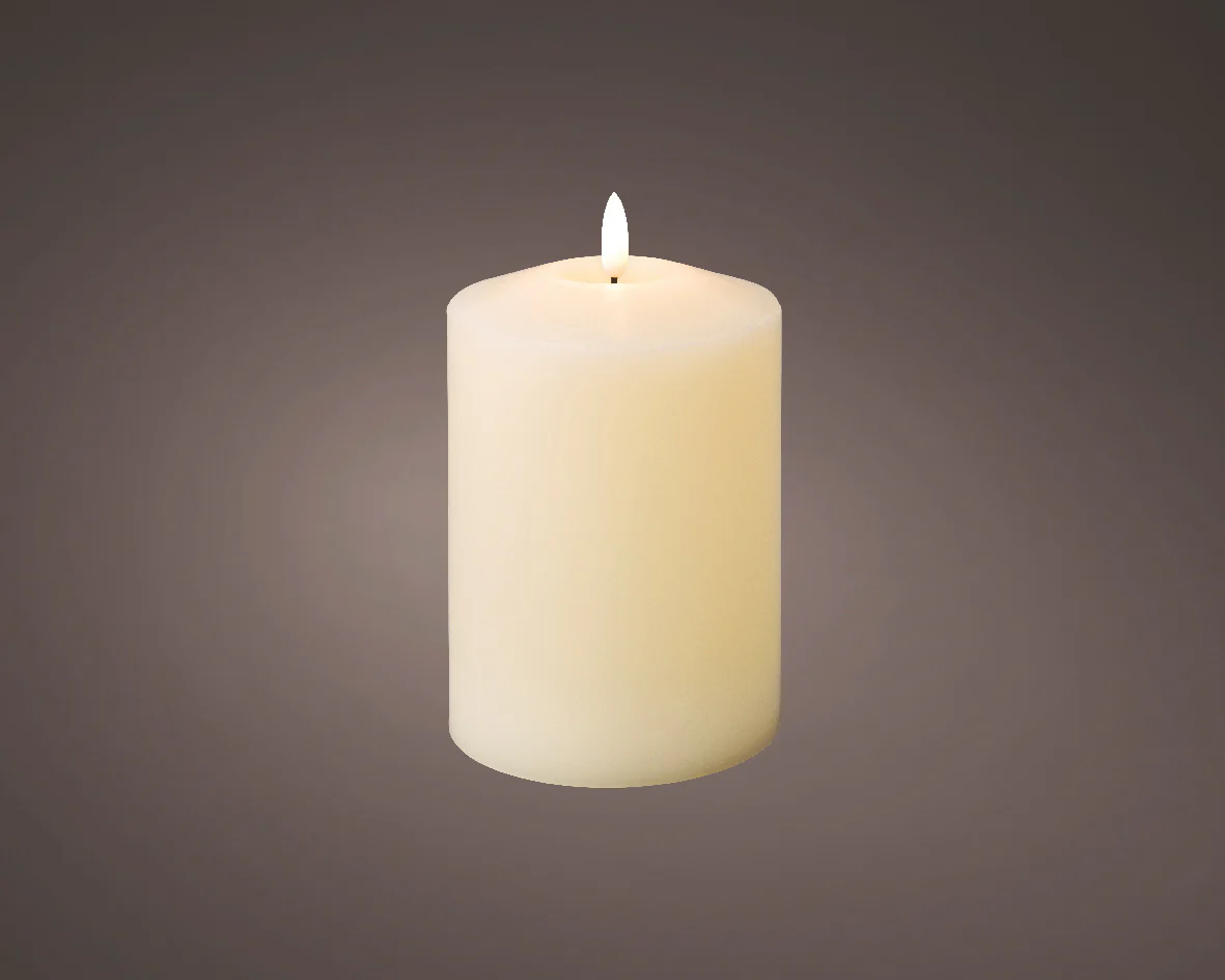 LED Wax Wick Church Candle - Real Flame Effect Technology - Image 4
