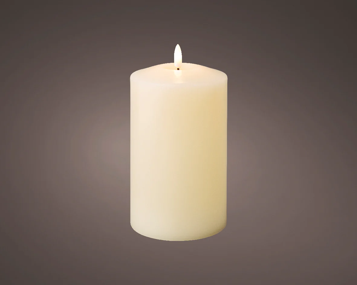 LED Wax Wick Church Candle - Real Flame Effect Technology - Image 5