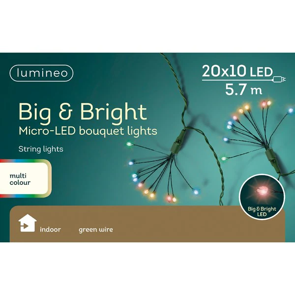 Micro Big & Bright LED Bouquet String Lights - Image 3