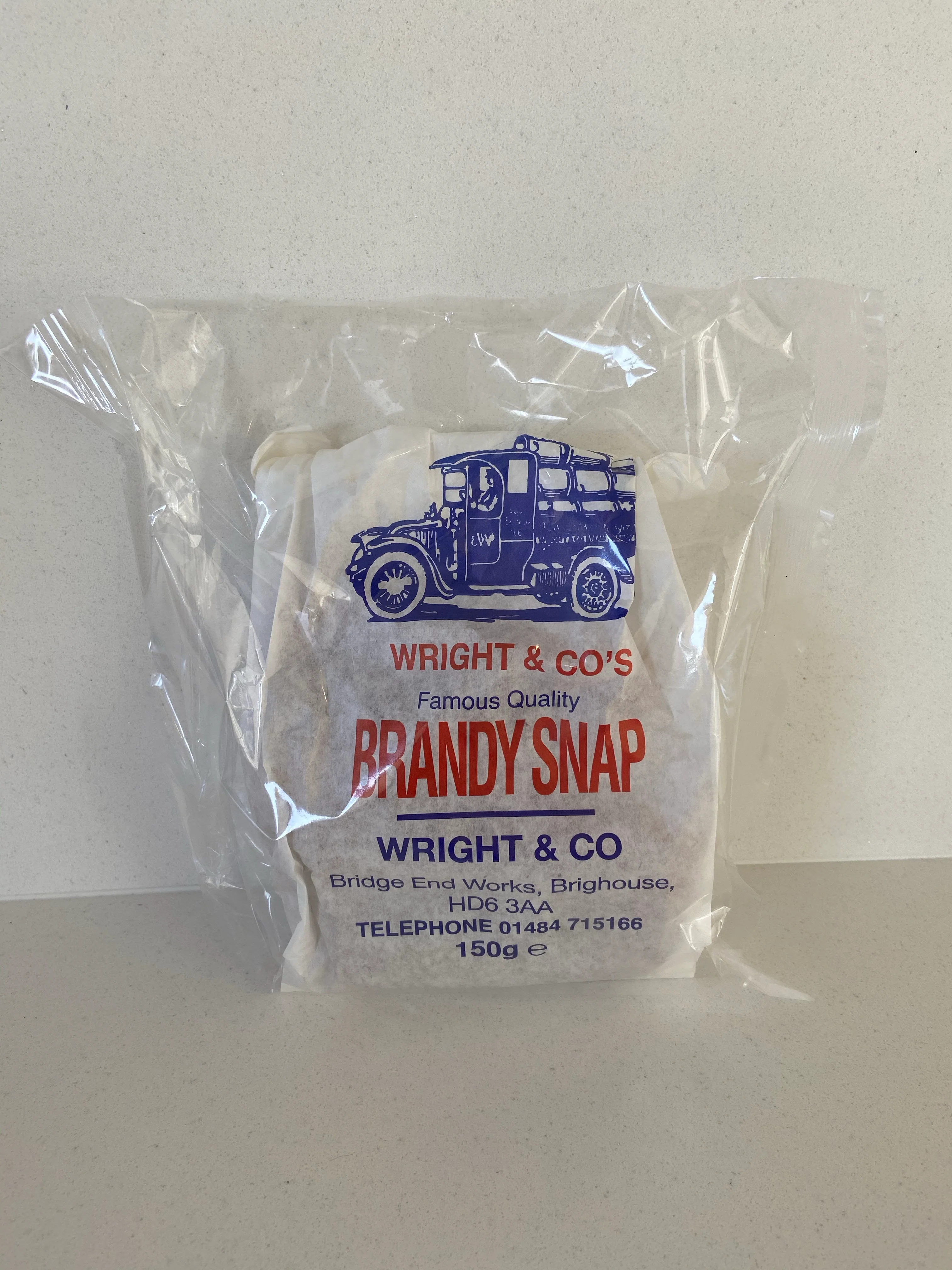 Wright & Co’s Brandy Snap - 150g - New Packaging Same Product - Image 3